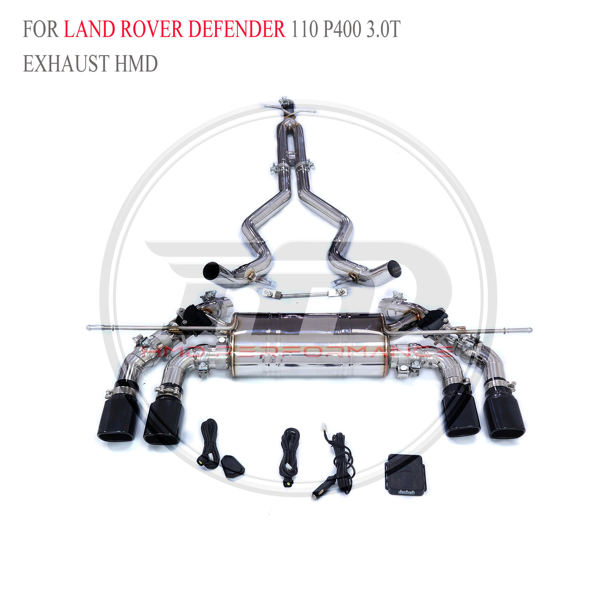 Land Rover Defender 110 P400 3.0T catback SUS304 Sport Exhaust System - 5