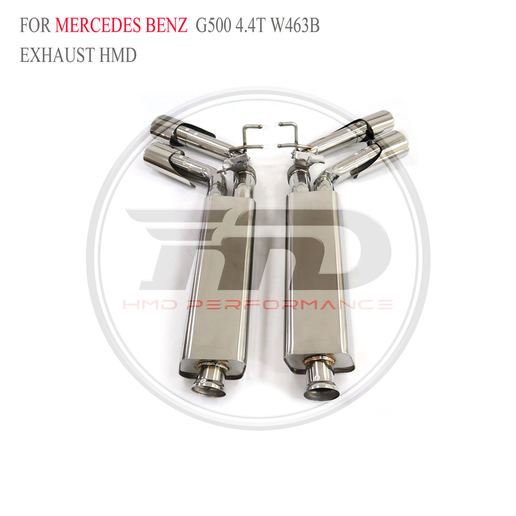 Mercedes-Benz G500 4.4T W463B catback SUS304 Sport Exhaust System - 4