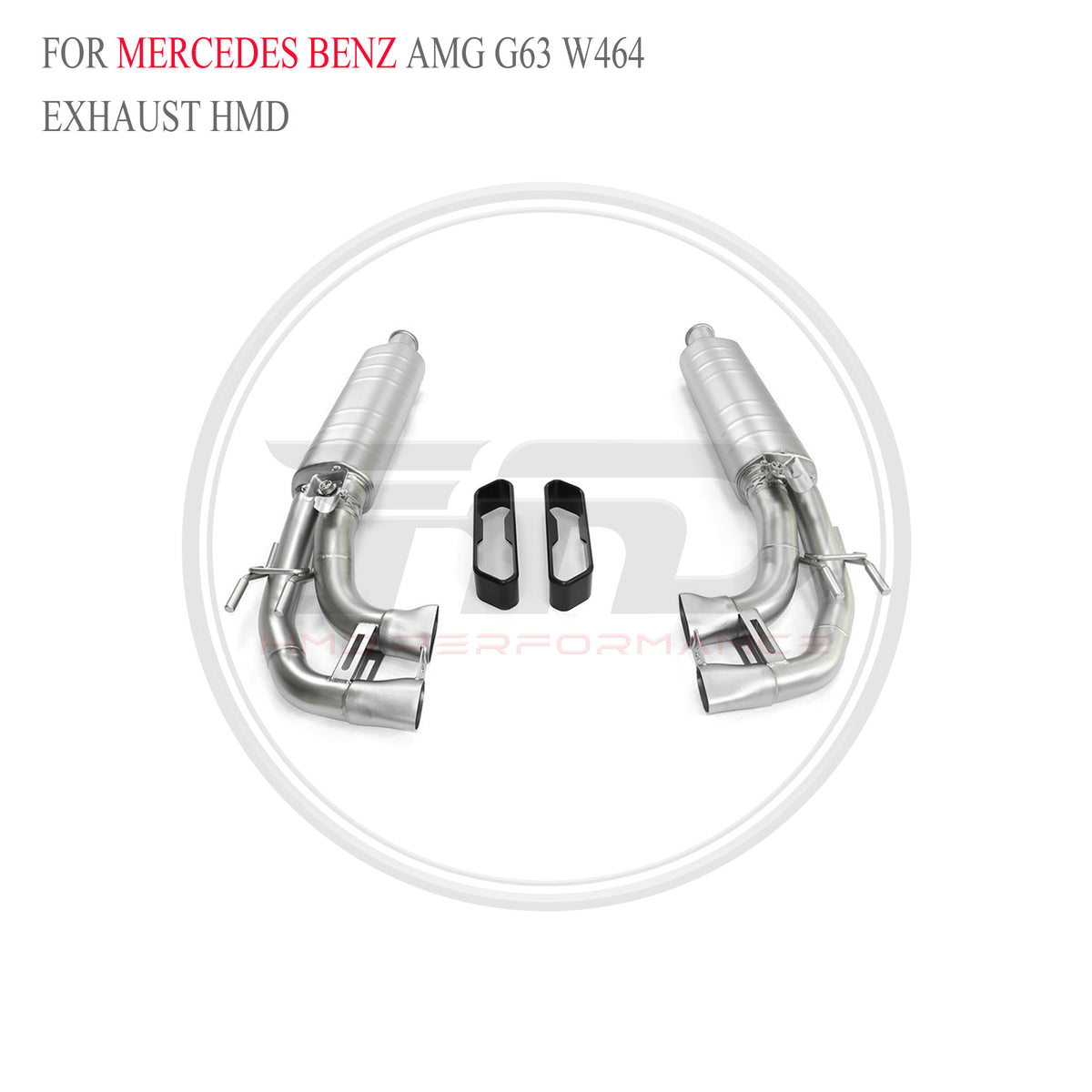 Mercedes-Benz AMG G63 W464 catback SUS304 Sport Exhaust System - 6