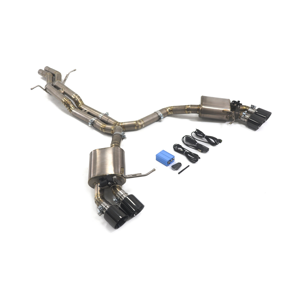 Porsche Macan GTS Valved Catback Titanium Racing Grade Exhaust System - 1