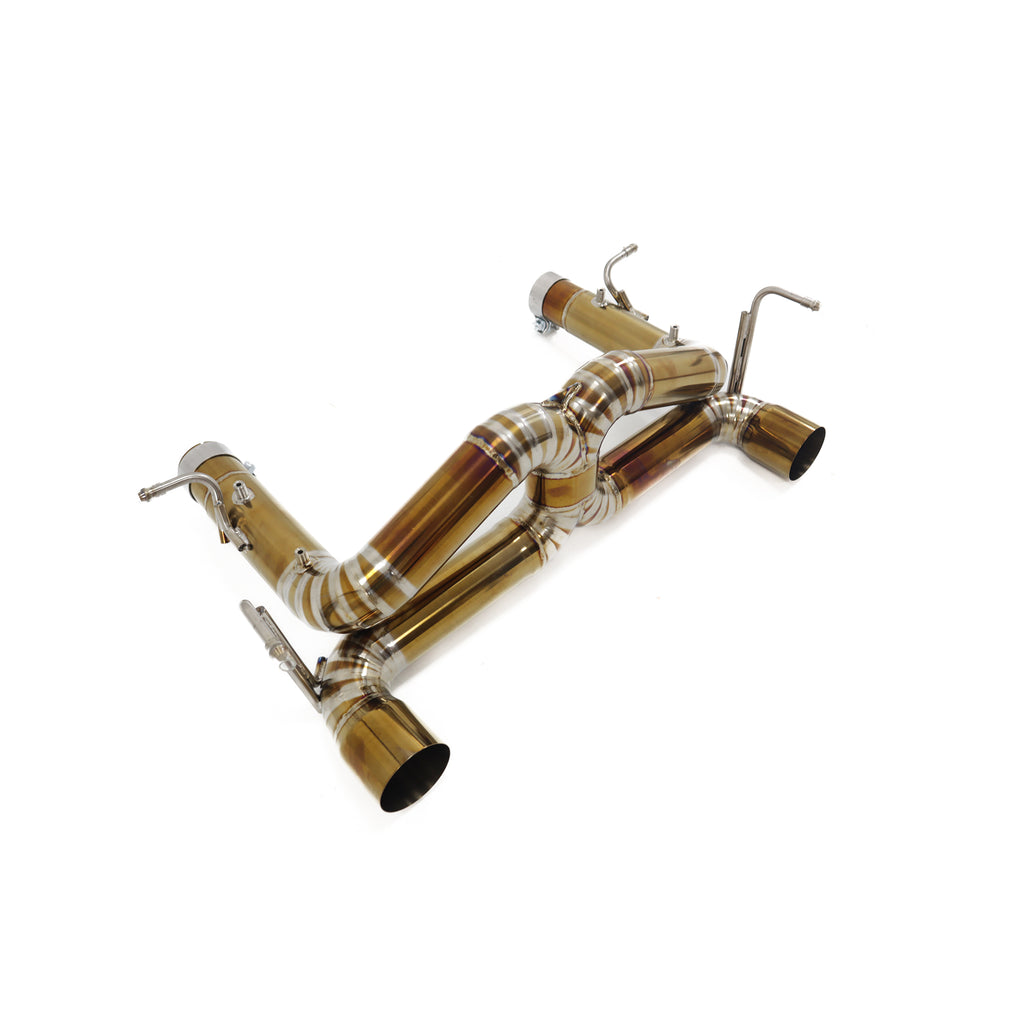 Ferrari F8 Spider catback Titanium Racing Grade Exhaust System - 1