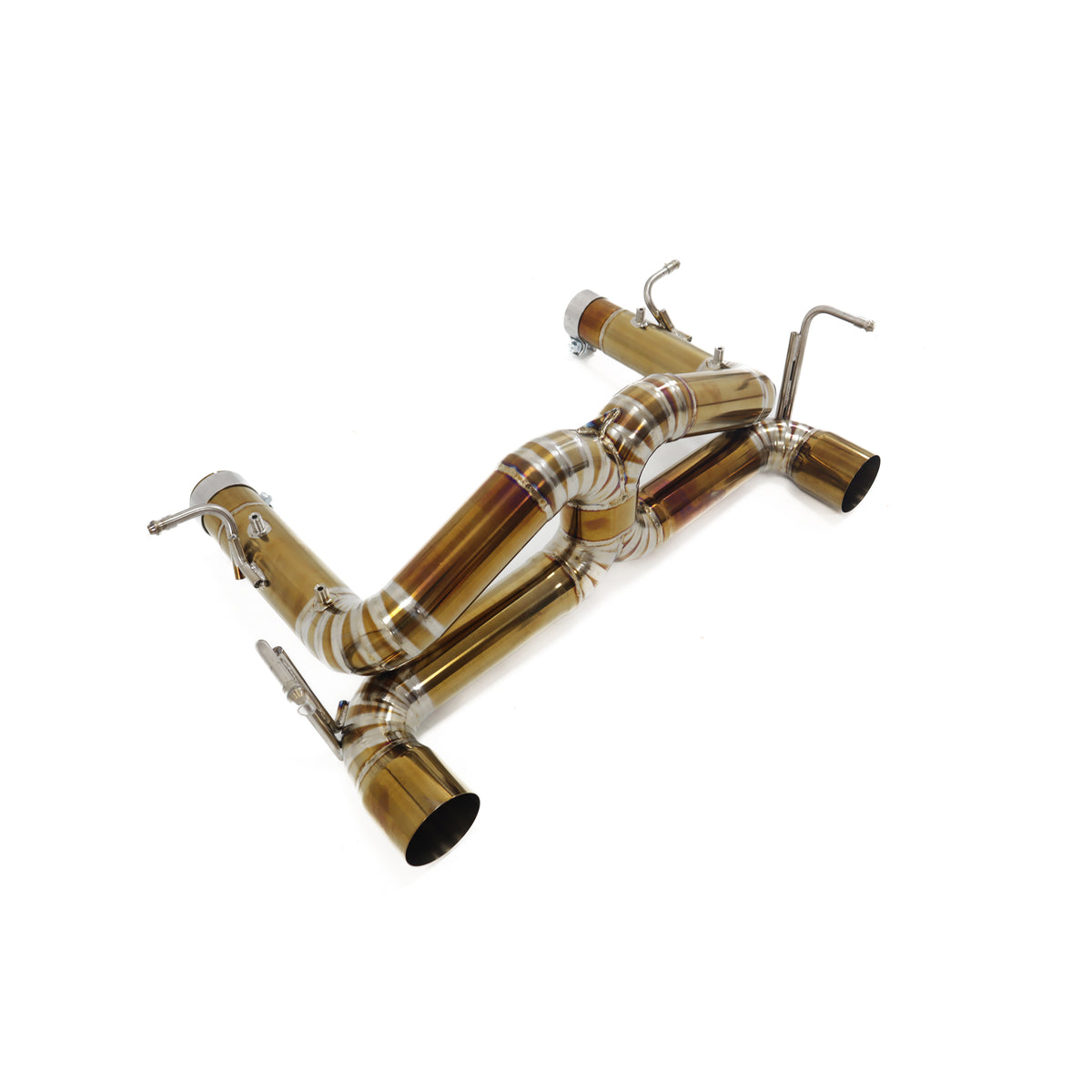 Ferrari F8 Spider catback Titanium Racing Grade Exhaust System - 1