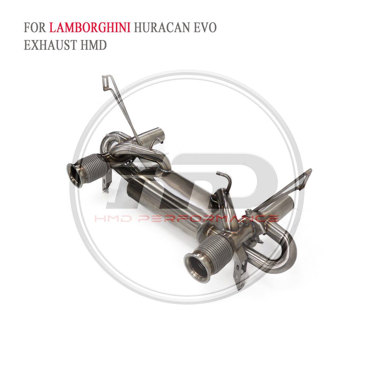 Lamborghini EVO Valved Catback SUS304 Racing Grade Exhaust System - 2