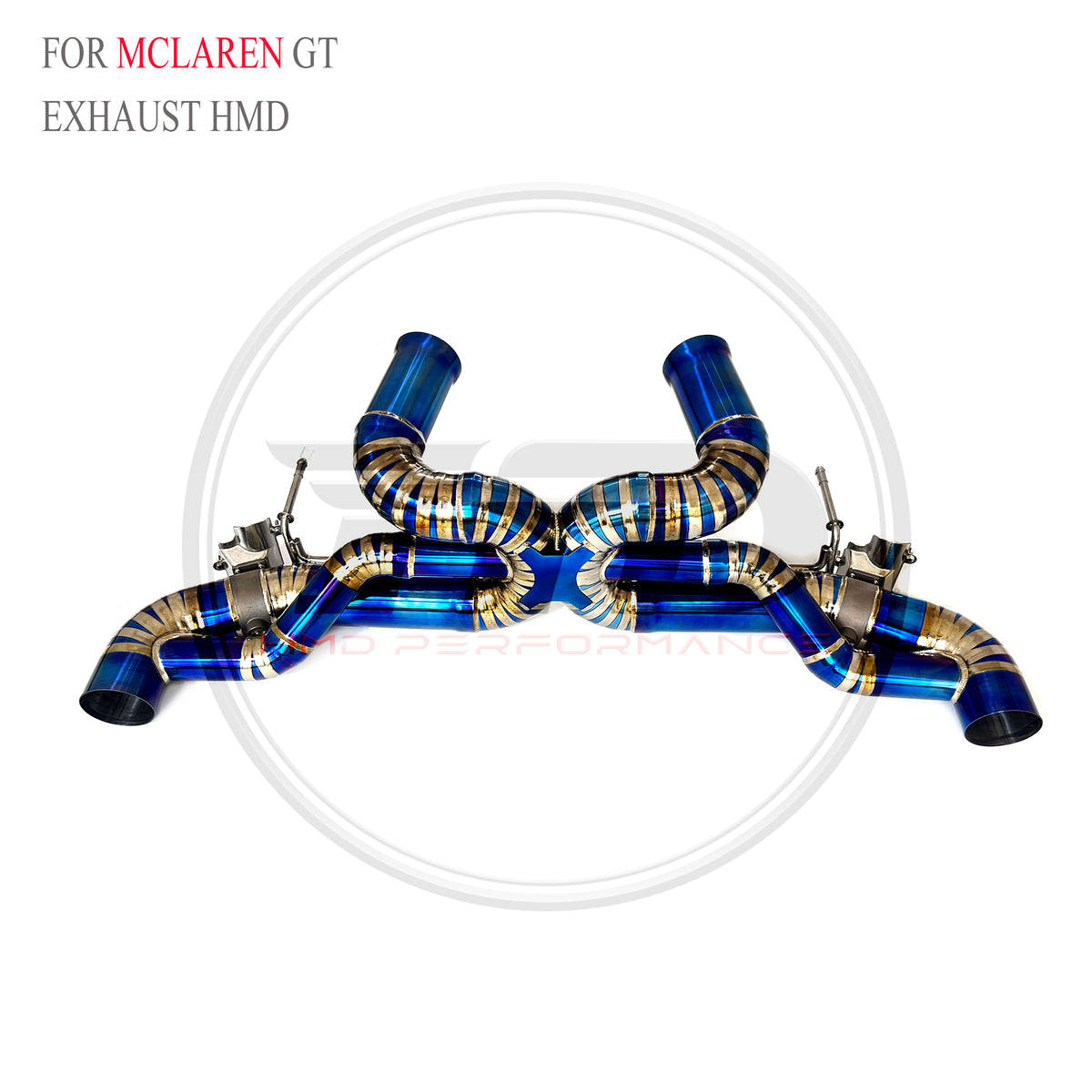 McLaren GT Valved Catback Titanium Racing Grade Exhaust System - 2