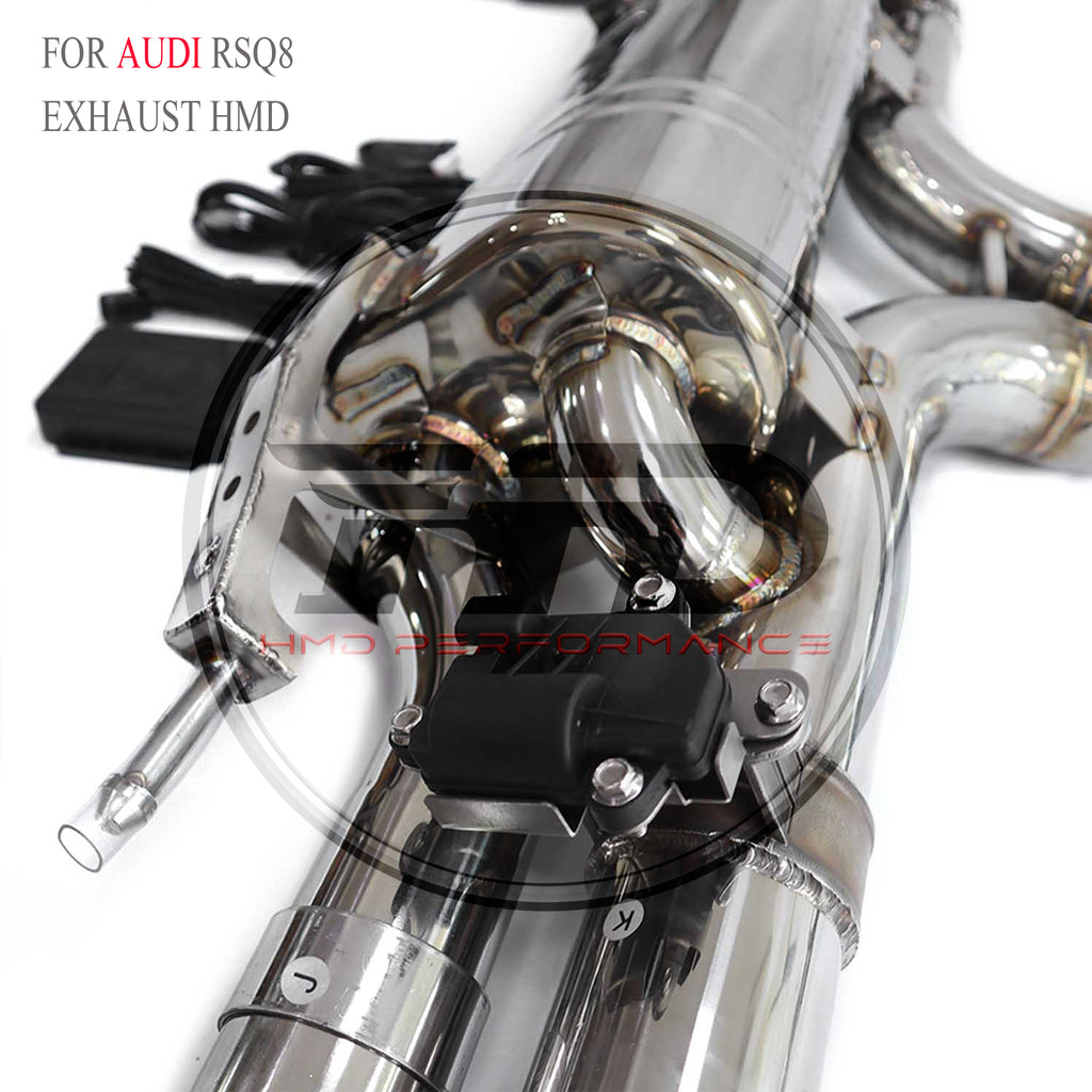 Audi RSQ8 Valved Catback SUS304 Racing Grade Exhaust System - 3