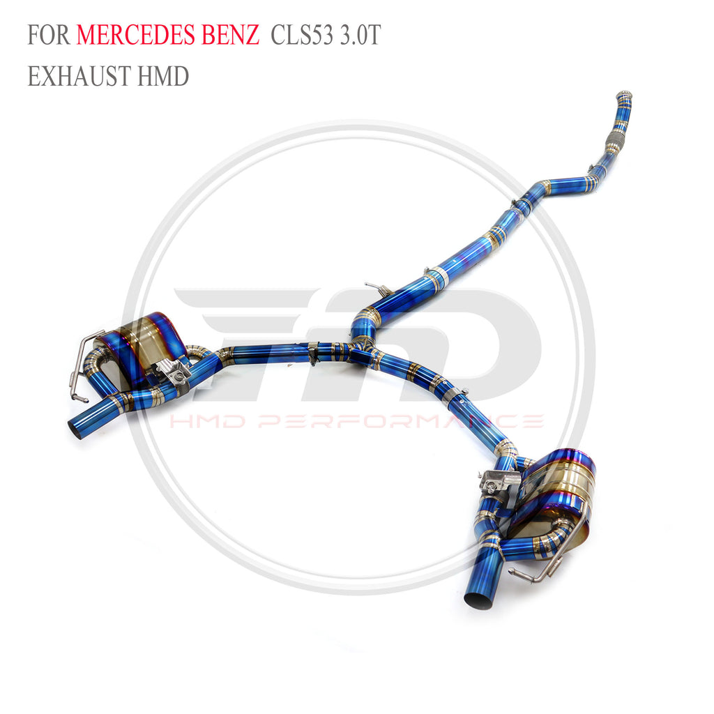 Mercedes-Benz CLS53 3.0T 2018 catback Titanium Sport Exhaust System - 2