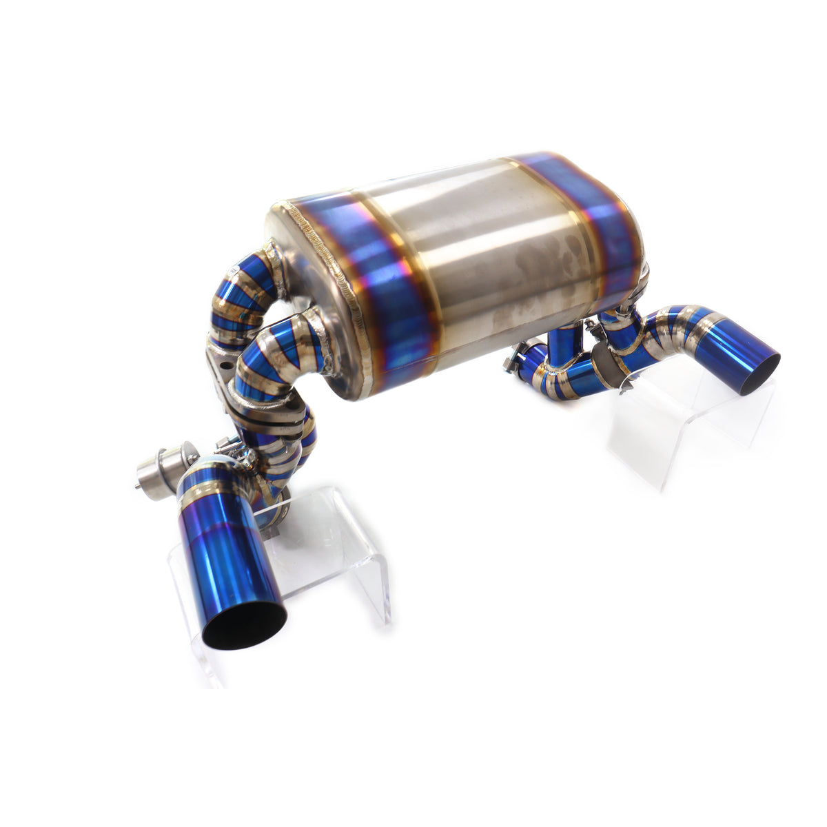 Ferrari F430 4.3L Valved Axle-Back Titanium Racing Grade Exhaust System - 1