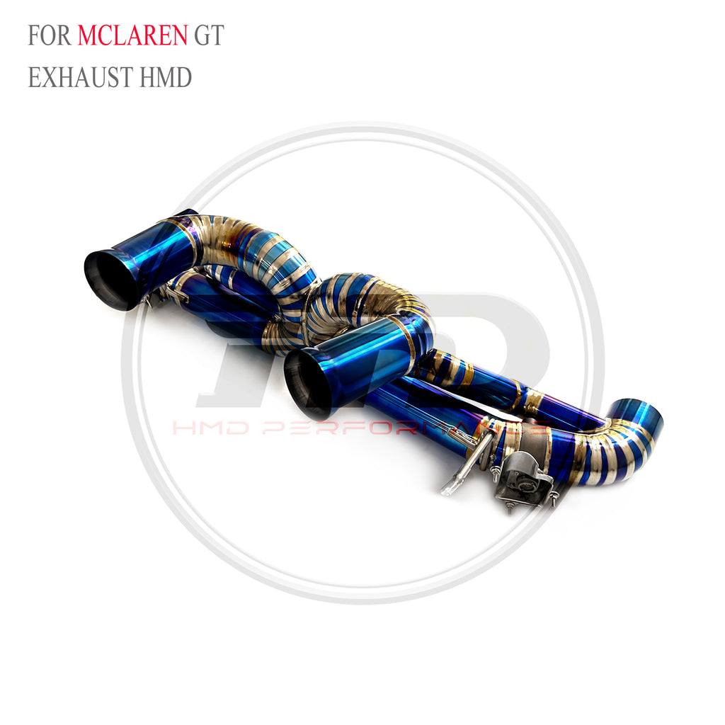 McLaren GT Valved Catback Titanium Racing Grade Exhaust System - 3