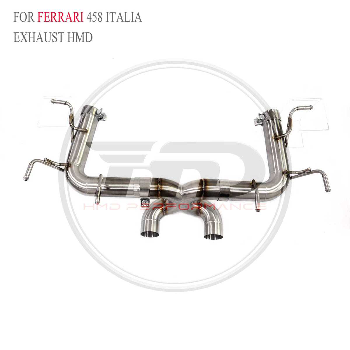 Ferrari 458 Italia catback SUS304 Racing Grade Exhaust System - 5