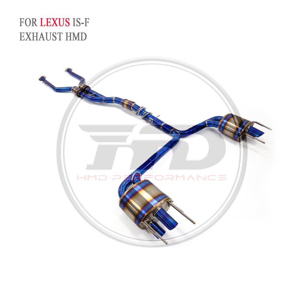 Lexus ISF catback Titanium Sport Exhaust System - 3