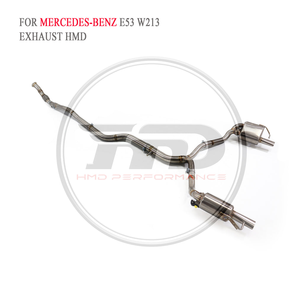 Mercedes-Benz E53 W213 catback Racing Grade Exhaust System - 6