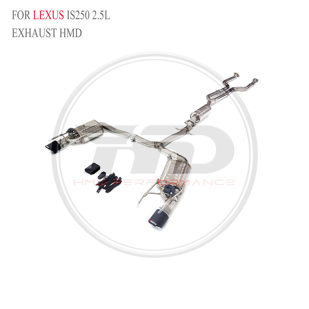 Lexus IS250 2.5L catback SUS304 Sport Exhaust System - 6