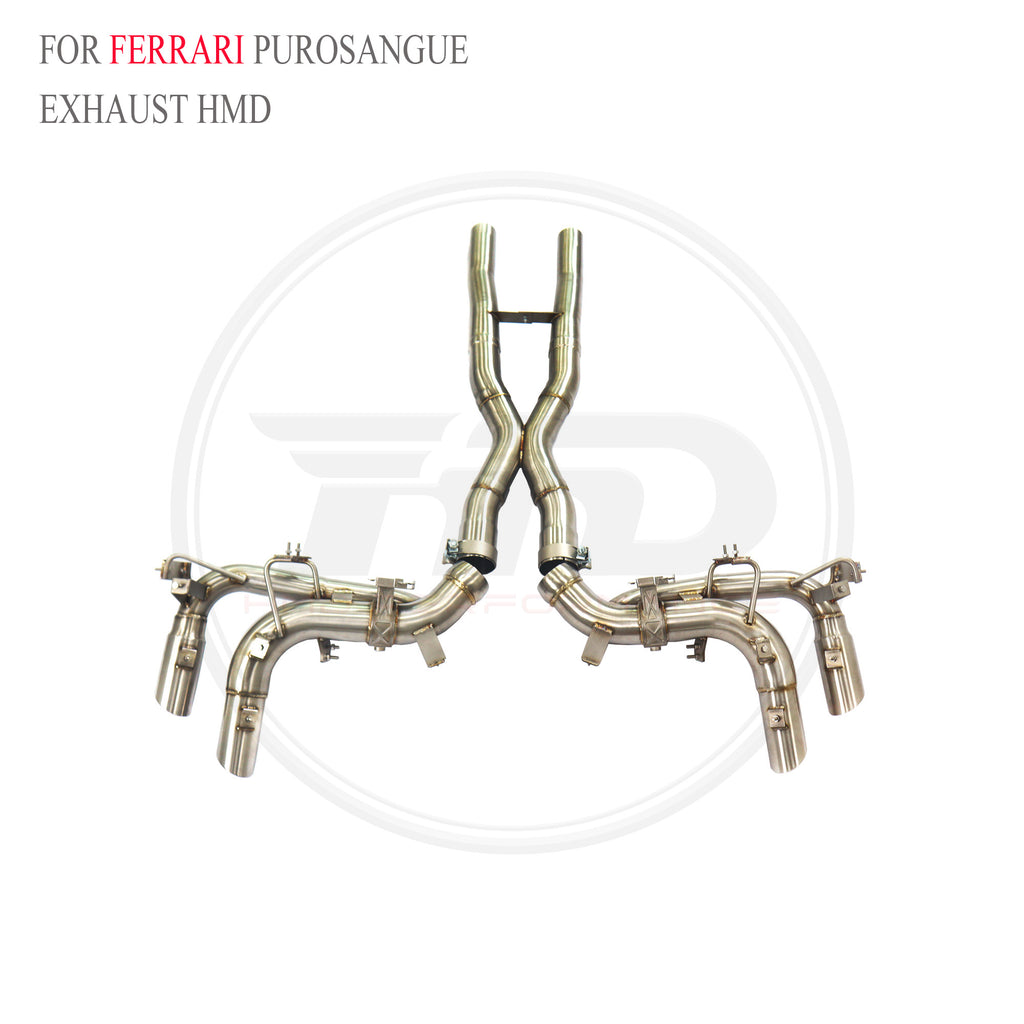 Ferrari Purosangue catback SUS304 Sport Exhaust System - 3