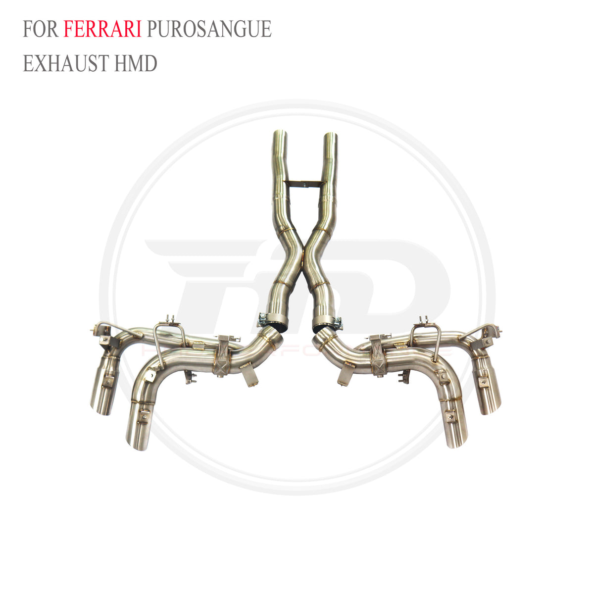 Ferrari Purosangue catback SUS304 Sport Exhaust System - 3