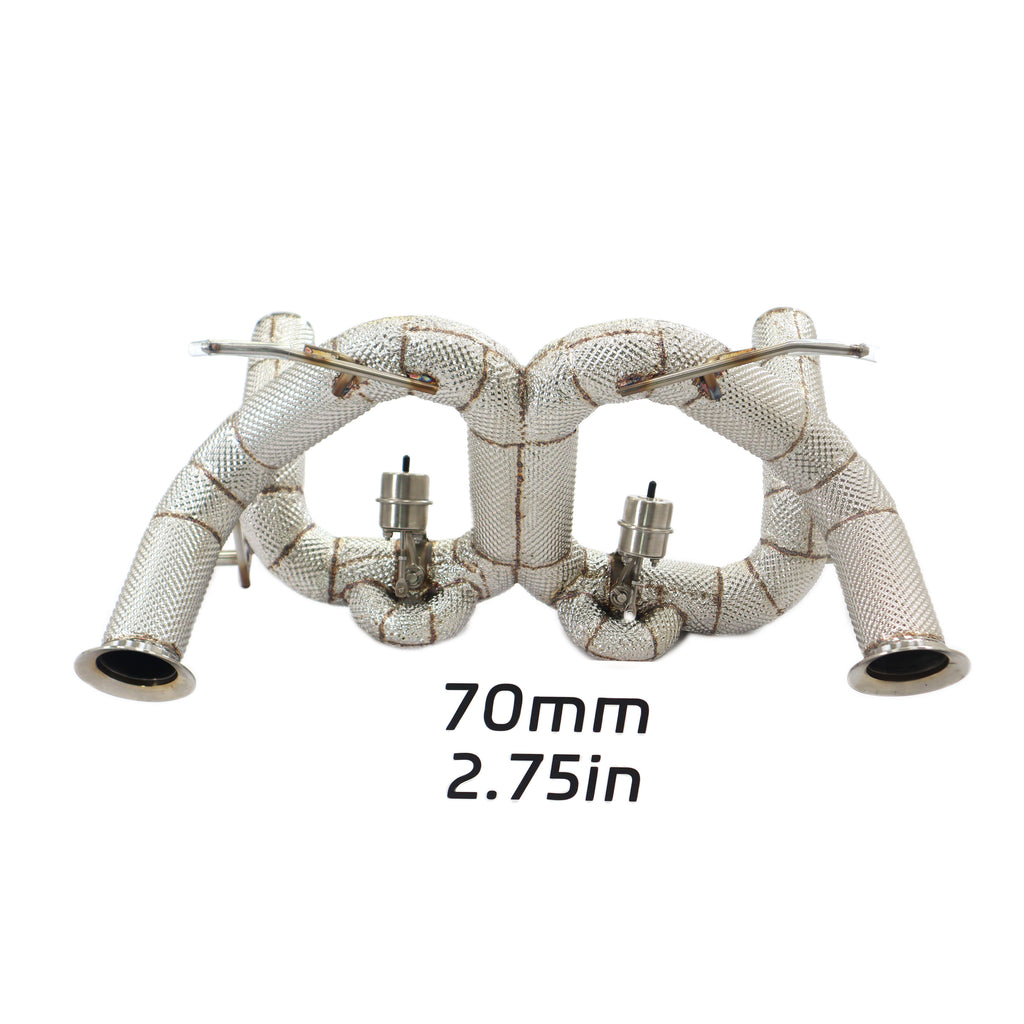 Lamborghini Aventador SVJ LP770 catback SUS304 Racing Grade Exhaust System - 2