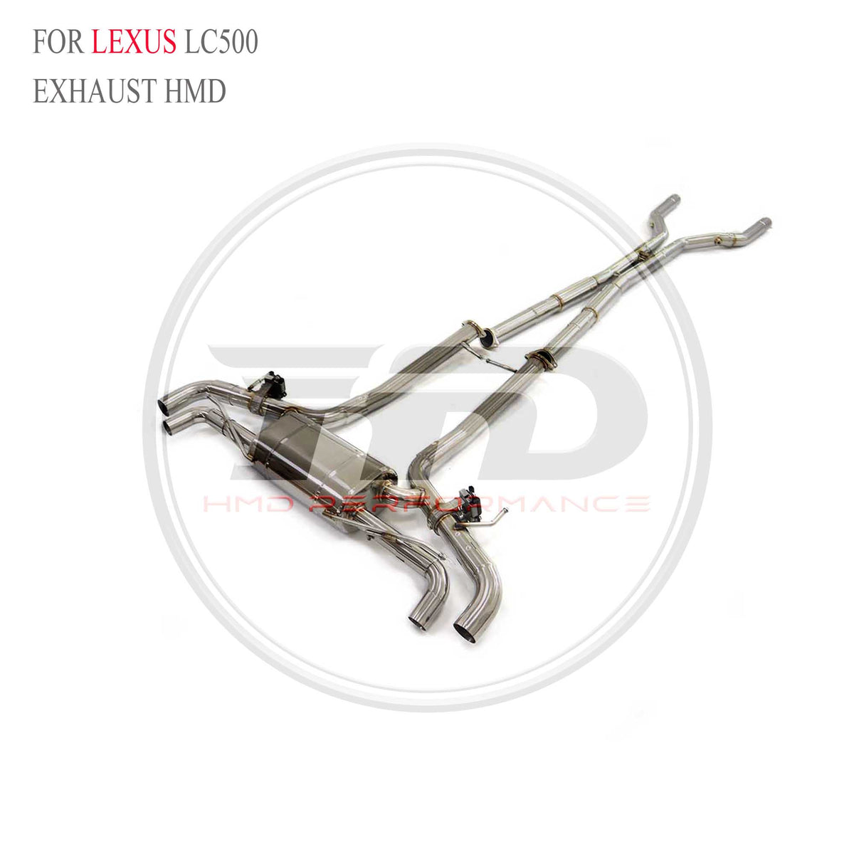 Lexus LC500 catback SUS304 Racing Grade Exhaust System - 3