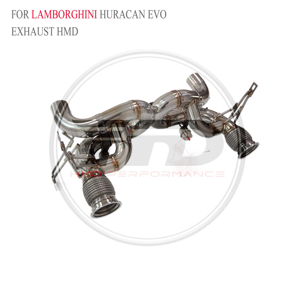 Lamborghini Huracan EVO Straight Catback SUS304 Racing Grade Exhaust System - 5
