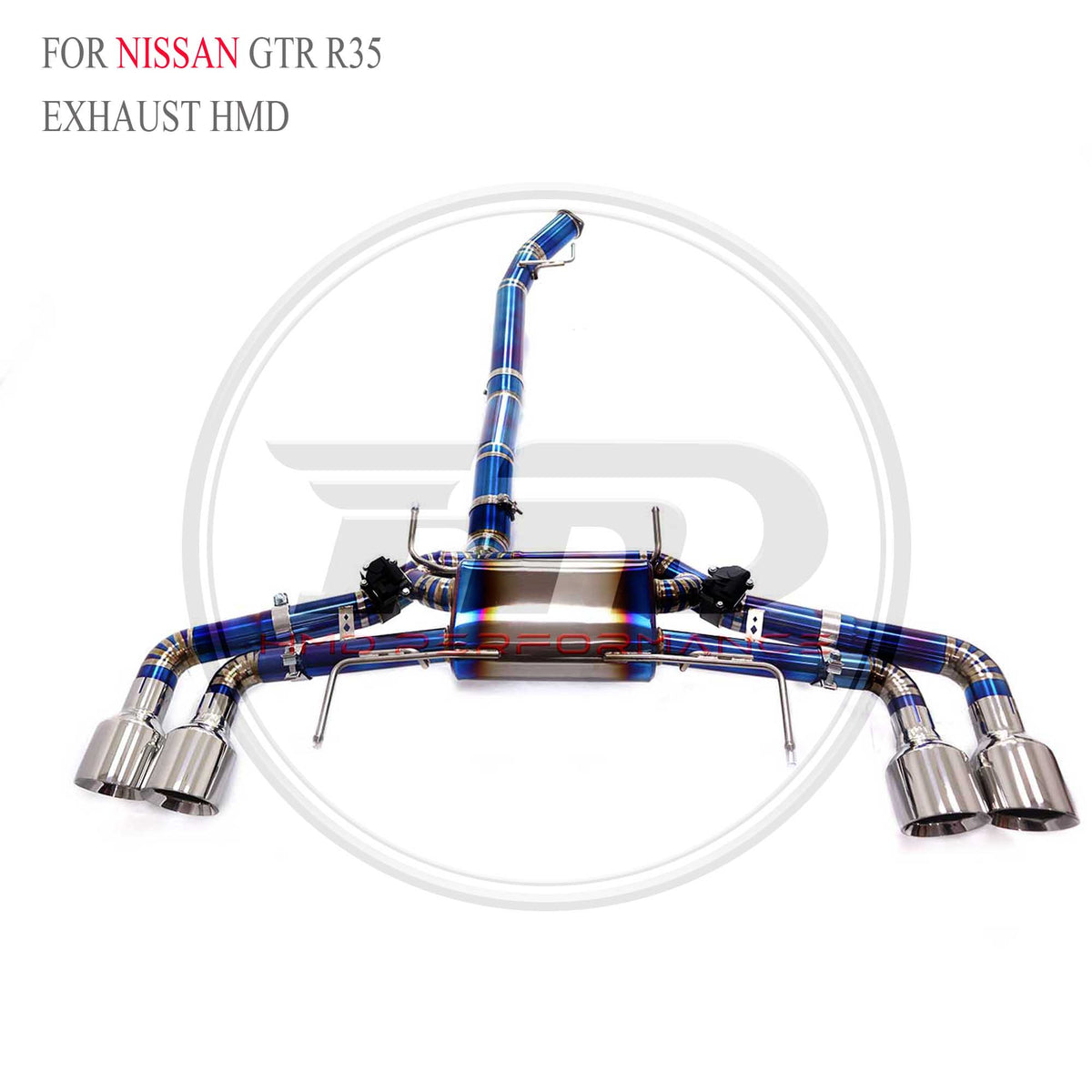 Nissan GT-R R35 catback Titanium Sport Exhaust System - 4