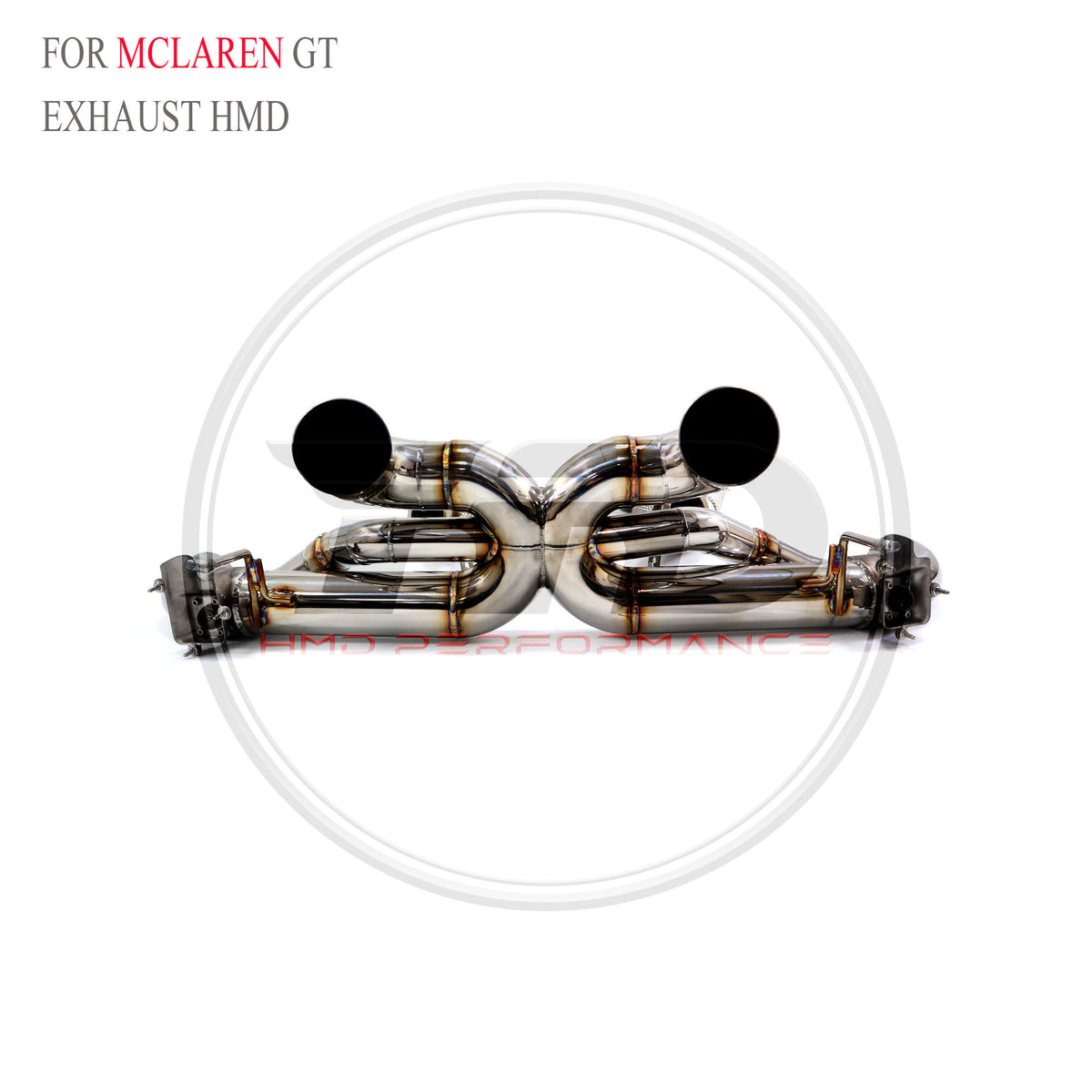 McLaren GT catback SUS304 Valved Sport Exhaust System - 5