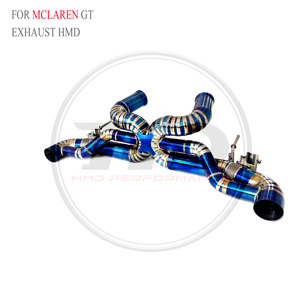 McLaren GT Valved Catback Titanium Racing Grade Exhaust System - 6