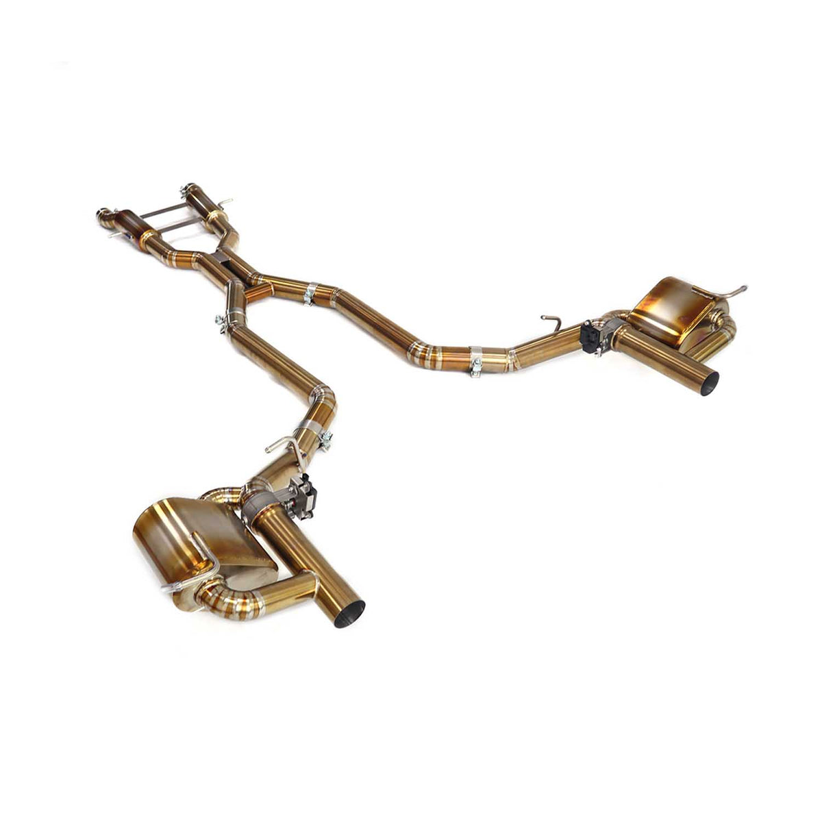 Jeep Grand Cherokee SRT 6.2L catback Titanium Racing Grade Exhaust System - 1