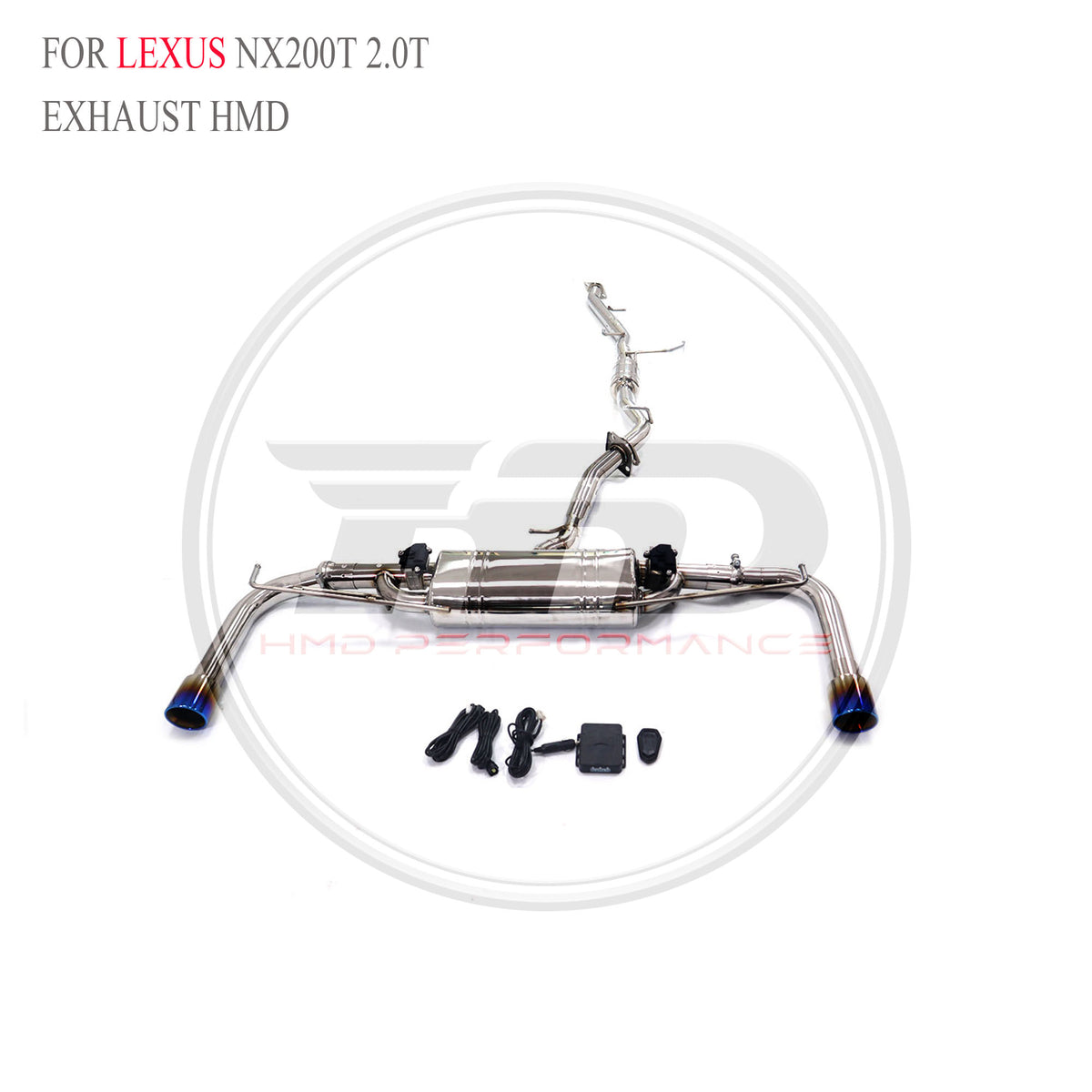 Lexus NX200t 2.0T catback SUS304 Racing Grade Exhaust System - 2