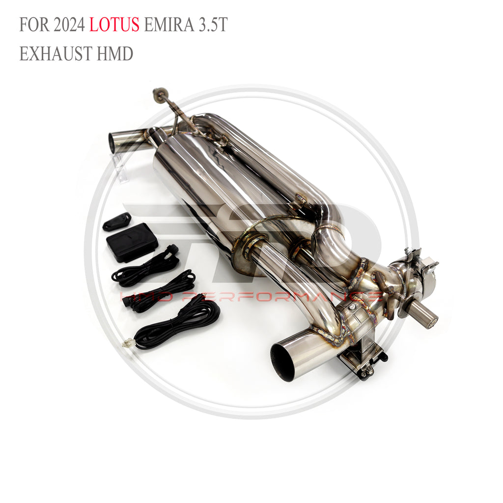 Lotus Emira 3.5T catback SUS304 Sport Exhaust System - 5