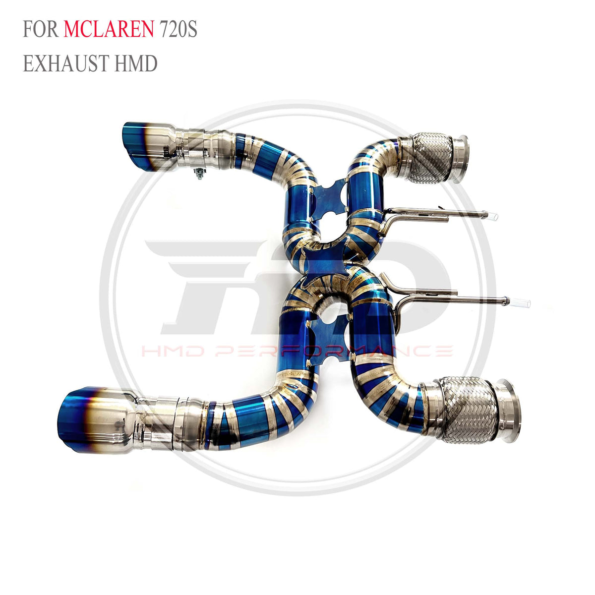 McLaren 720S catback Titanium Racing Grade Exhaust System - 3