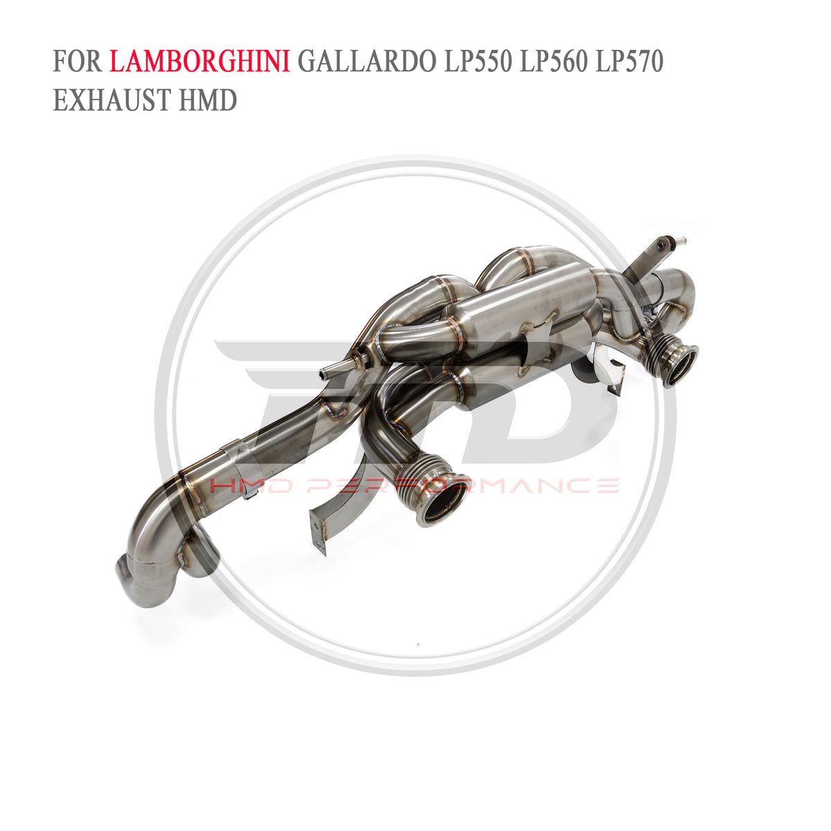 Lamborghini Gallardo LP550 LP560 LP570 Valved Catback SUS304 Racing Grade Exhaust System - 5