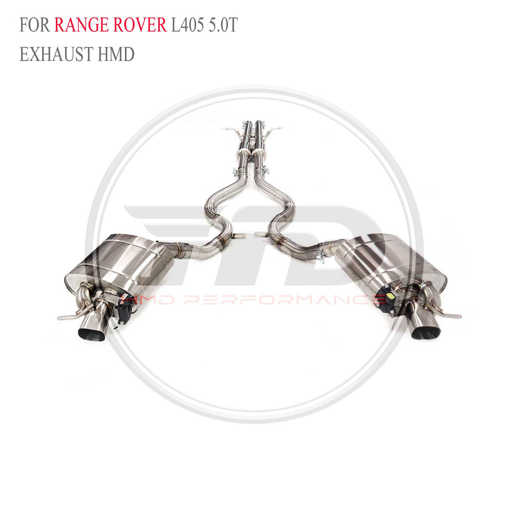 Land Rover L405 5.0T catback SUS304 Racing Grade Exhaust System - 6