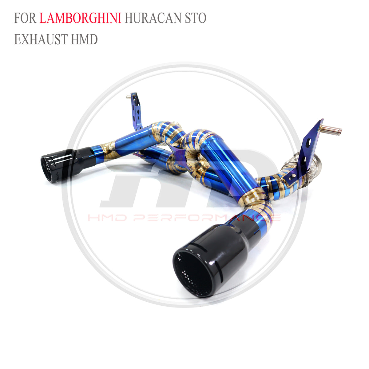 Lamborghini Huracan STO catback Titanium Sport Exhaust System - 4