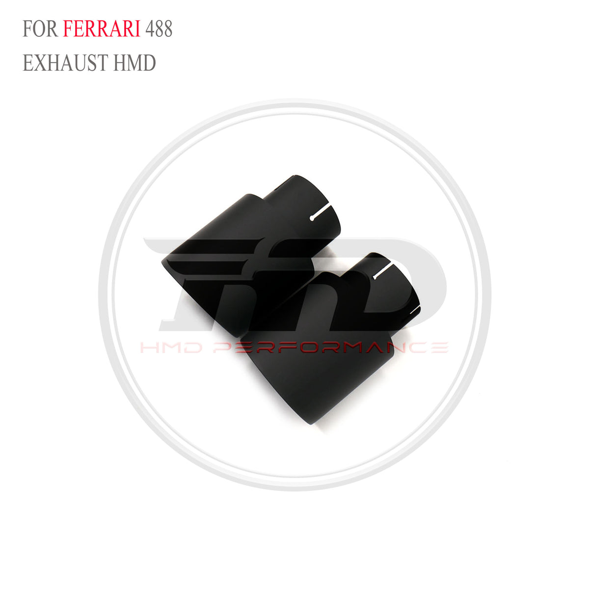 Ferrari 488 catback Straight Sport Exhaust System - 6