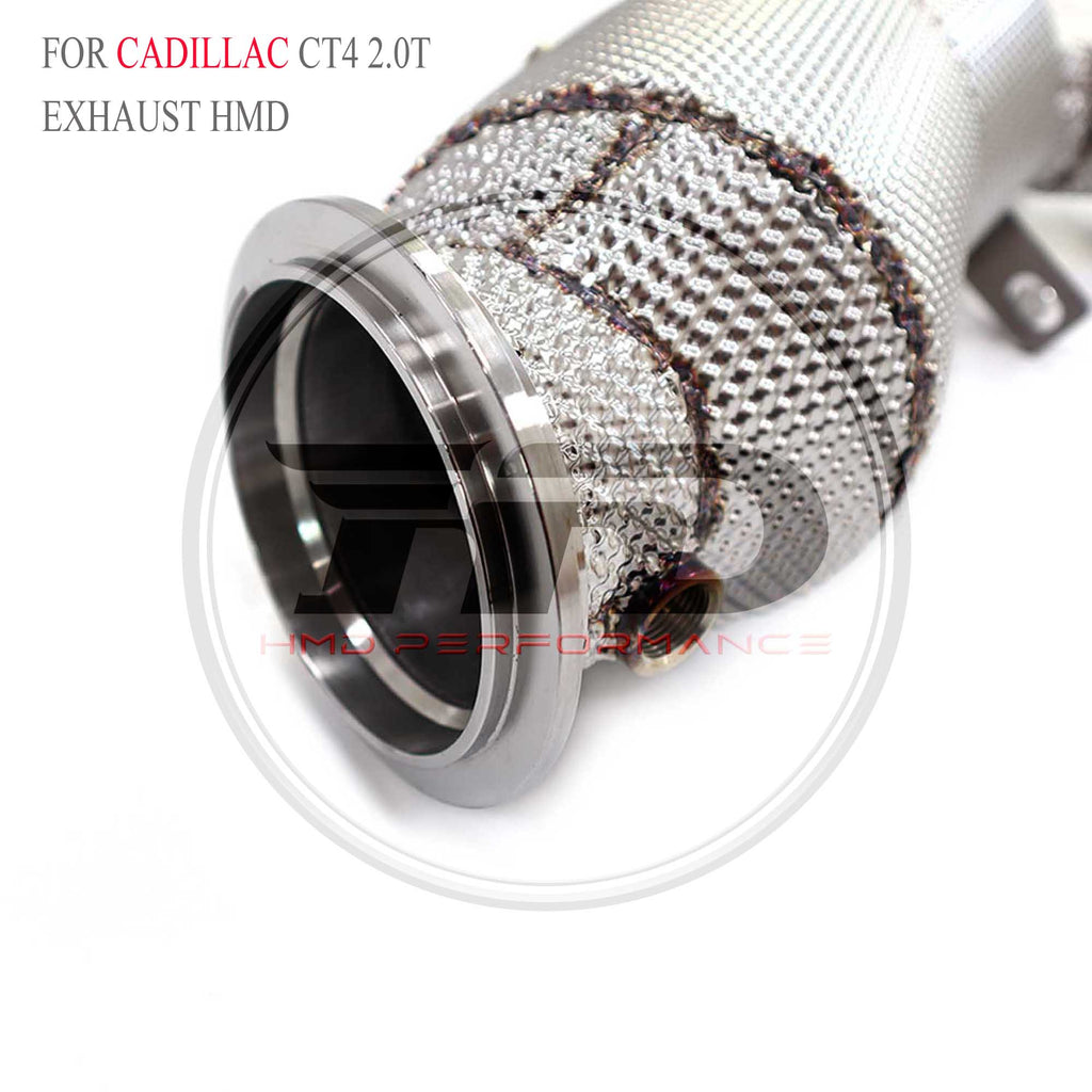 Cadillac CT4 2.0T 2020+ Stainless Steel Downpipe - 2