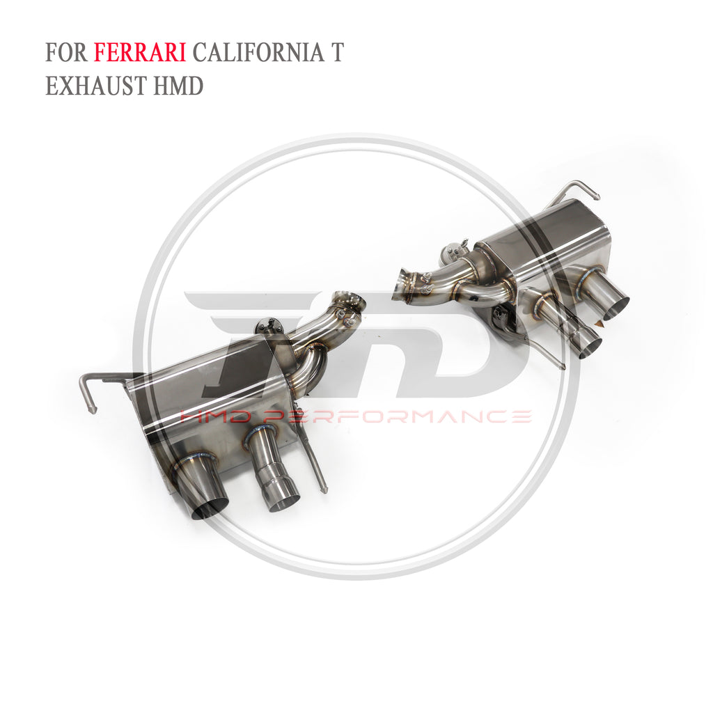 Ferrari California Valved Catback Racing Grade Exhaust System - 5