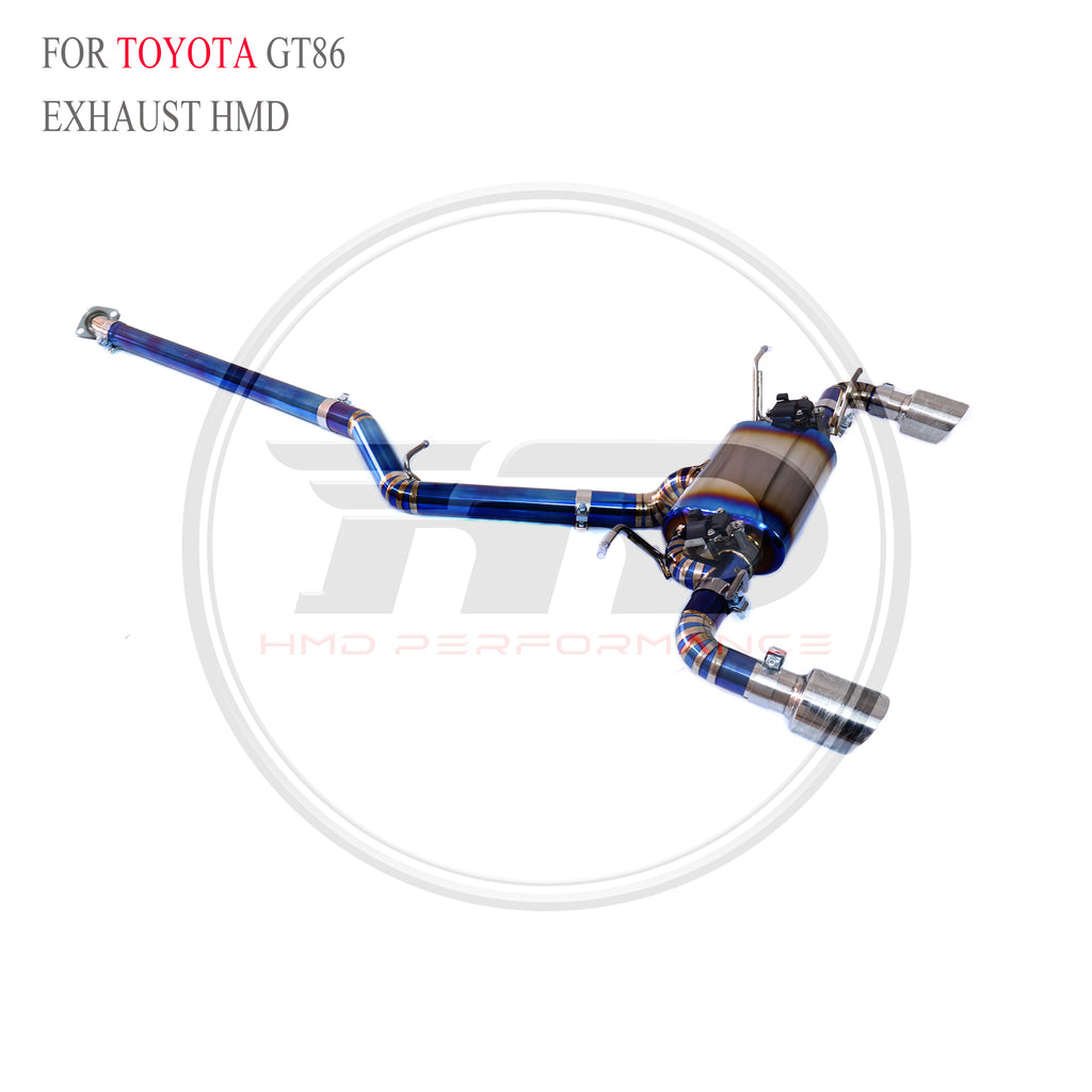 Toyota GT86 catback Titanium Racing Grade Exhaust System - 6