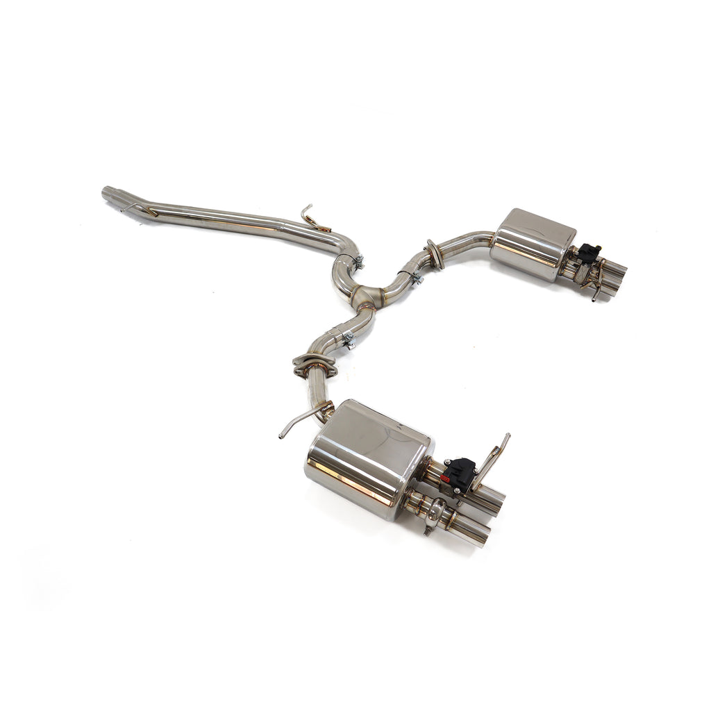 Skoda Superb 2.0T 4WD Valved Catback SUS304 Racing Grade Exhaust System - 1