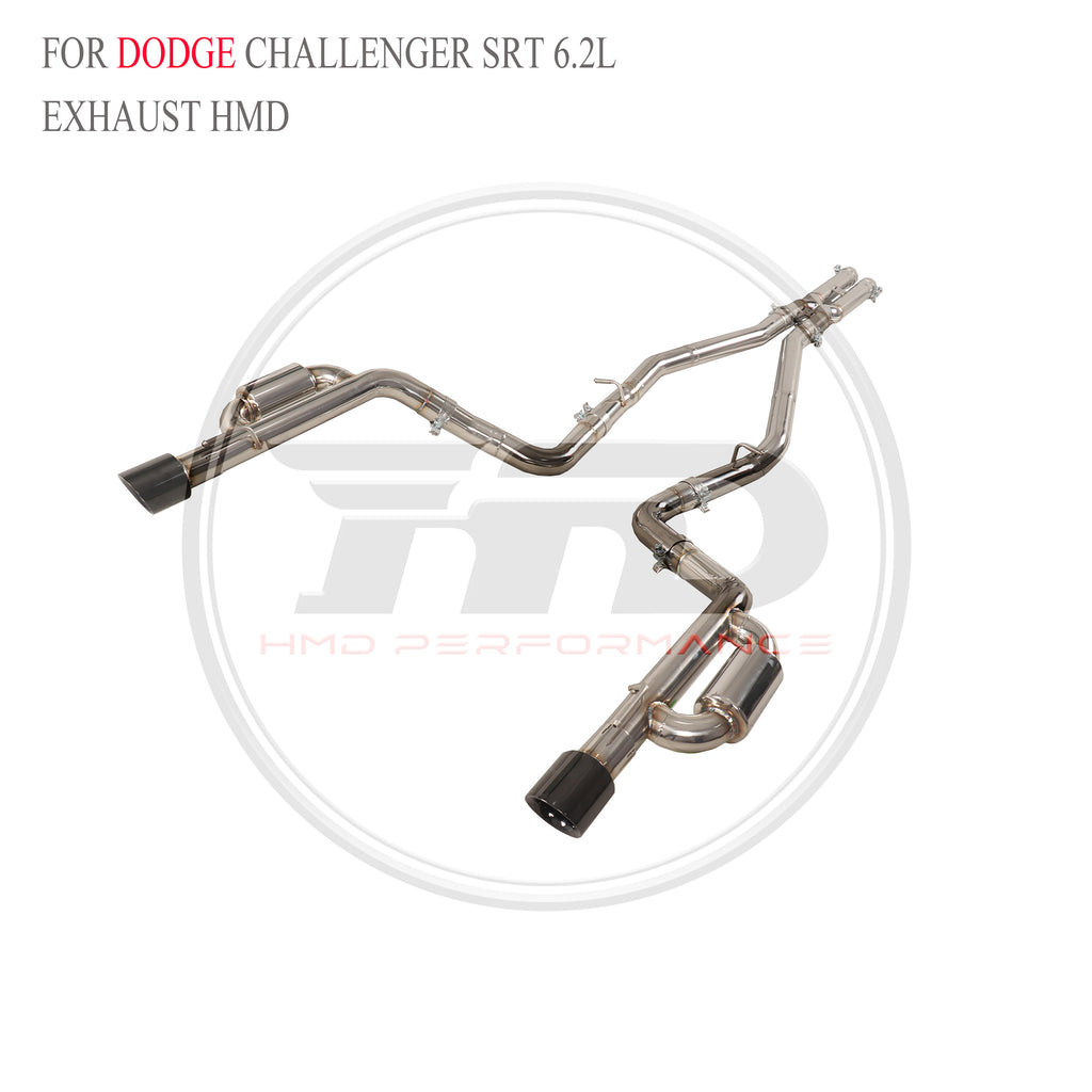 Dodge Challenger SRT 6.2L catback SUS304 Sport Exhaust System - 6