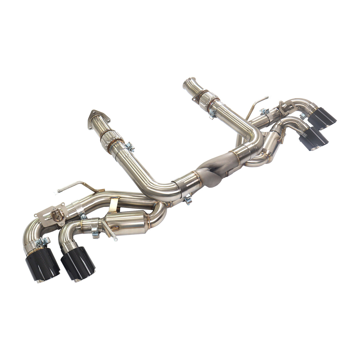 Corvette C8 Z51 Valved Axle-Back SUS304 Racing Grade Exhaust System - 1