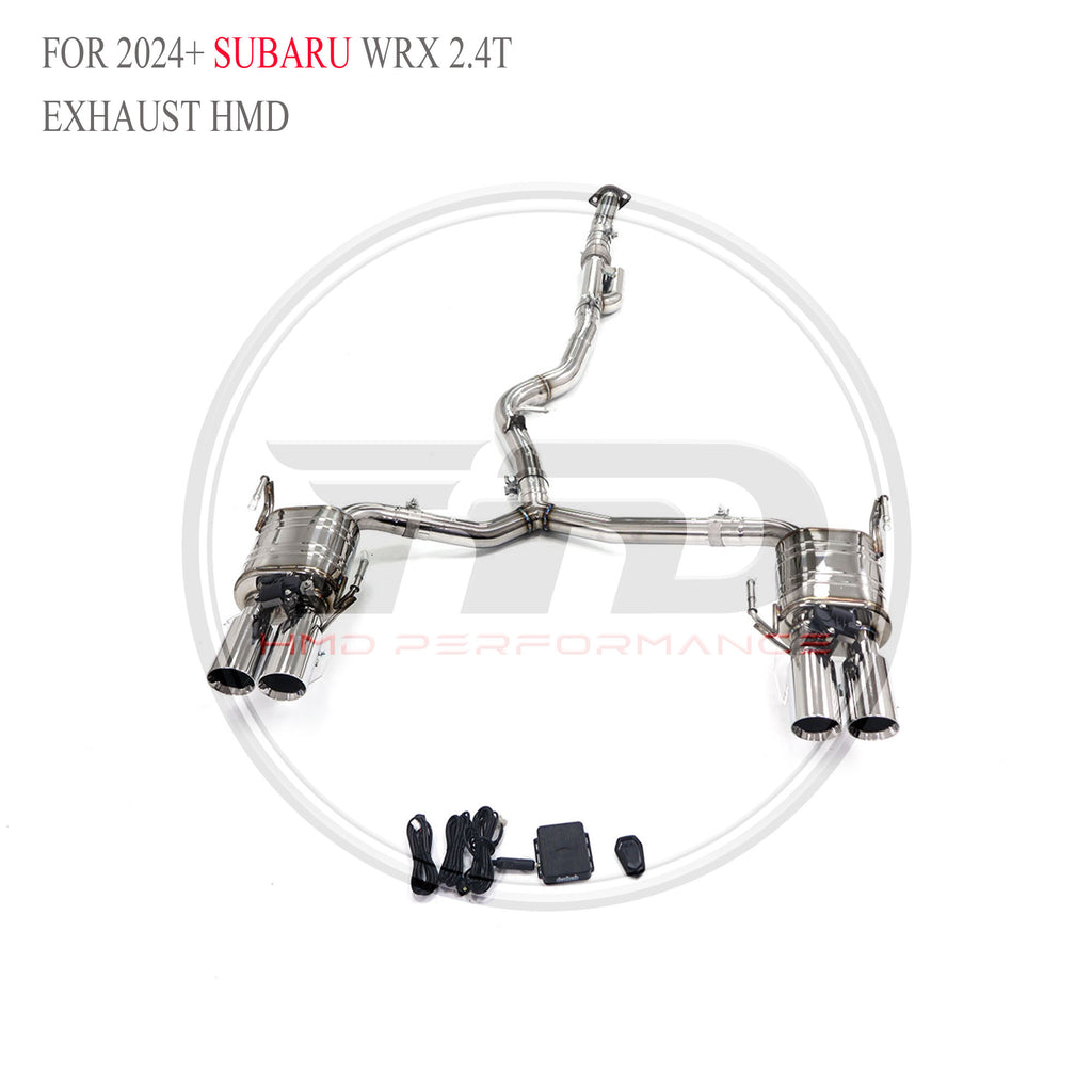 Subaru WRX 2.4T catback SUS304 Sport Exhaust System - 4