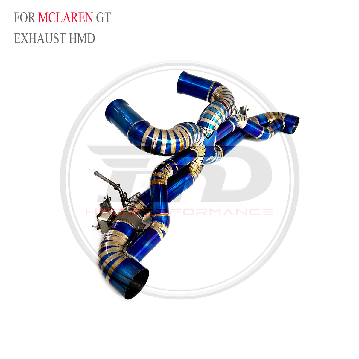 McLaren GT Valved Catback Titanium Racing Grade Exhaust System - 5
