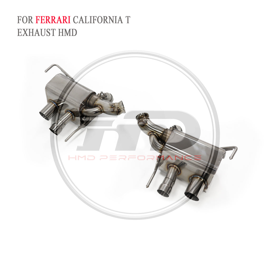 Ferrari California Valved Catback Racing Grade Exhaust System - 3