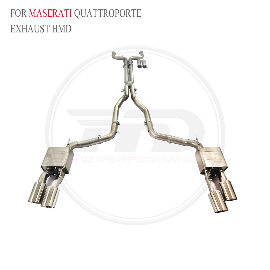 Maserati Quattroporte 3.8T Valved Catback SUS304 Racing Grade Exhaust System - 5
