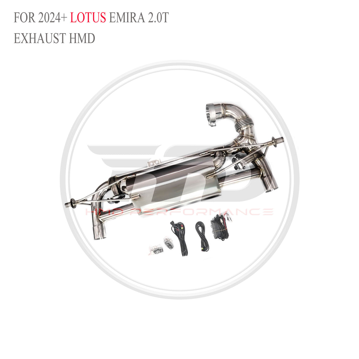 Lotus Emira 2.0T catback SUS304 Racing Grade Exhaust System - 5