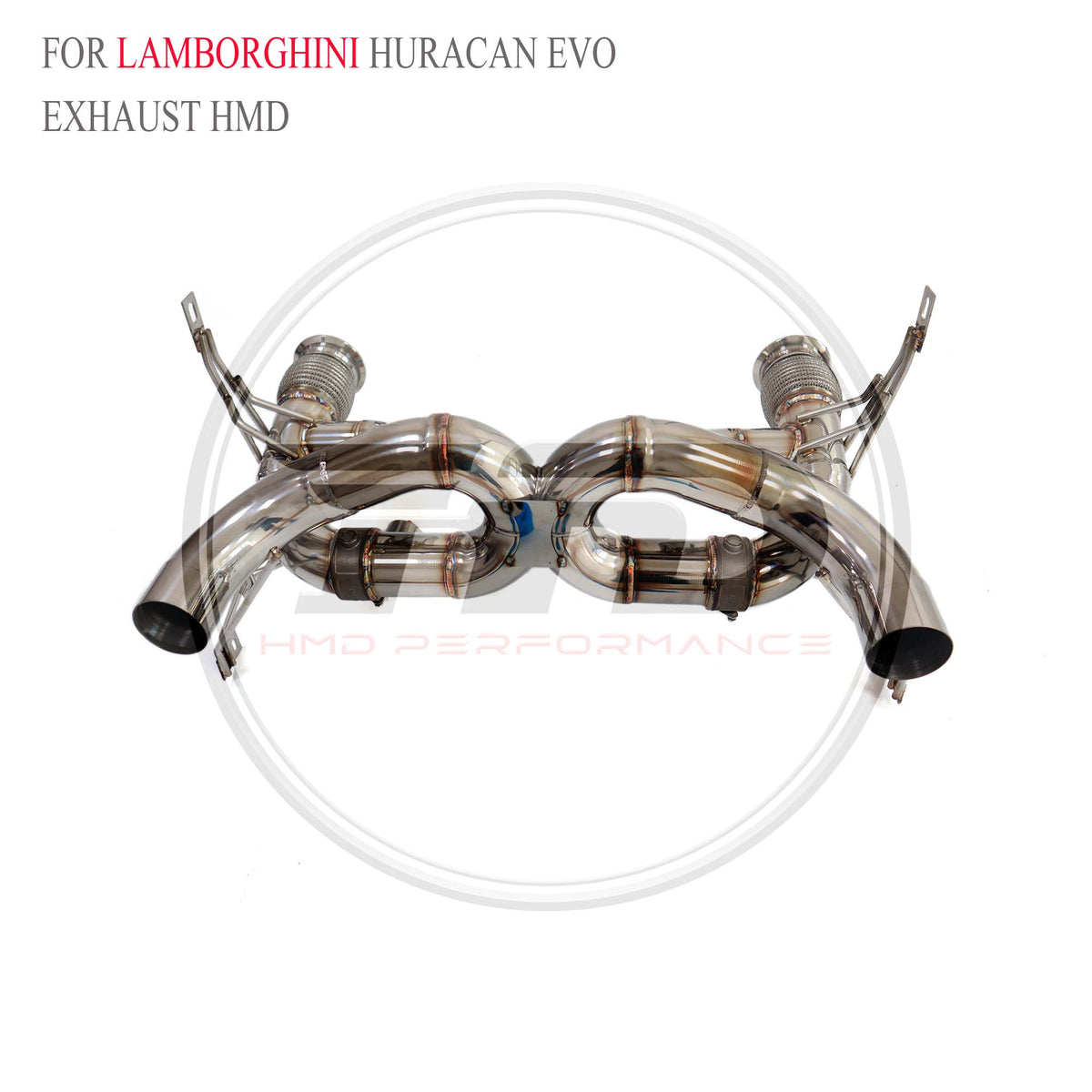 Lamborghini Huracan EVO Straight Catback SUS304 Racing Grade Exhaust System - 6
