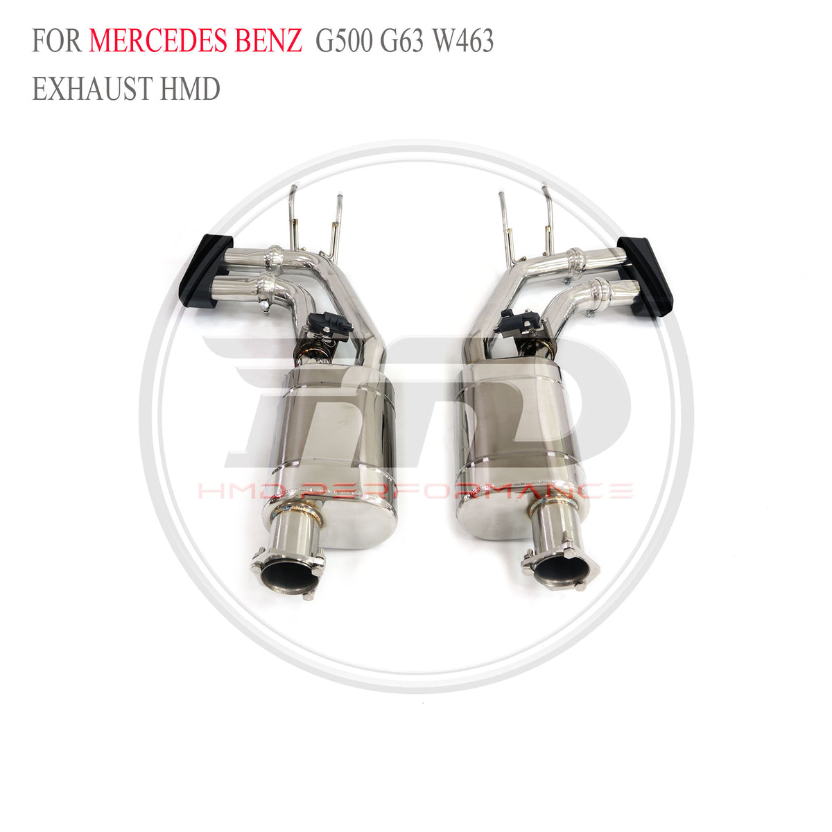 Mercedes-Benz G500 G63 W463 catback SUS304 Racing Grade Exhaust System - 4