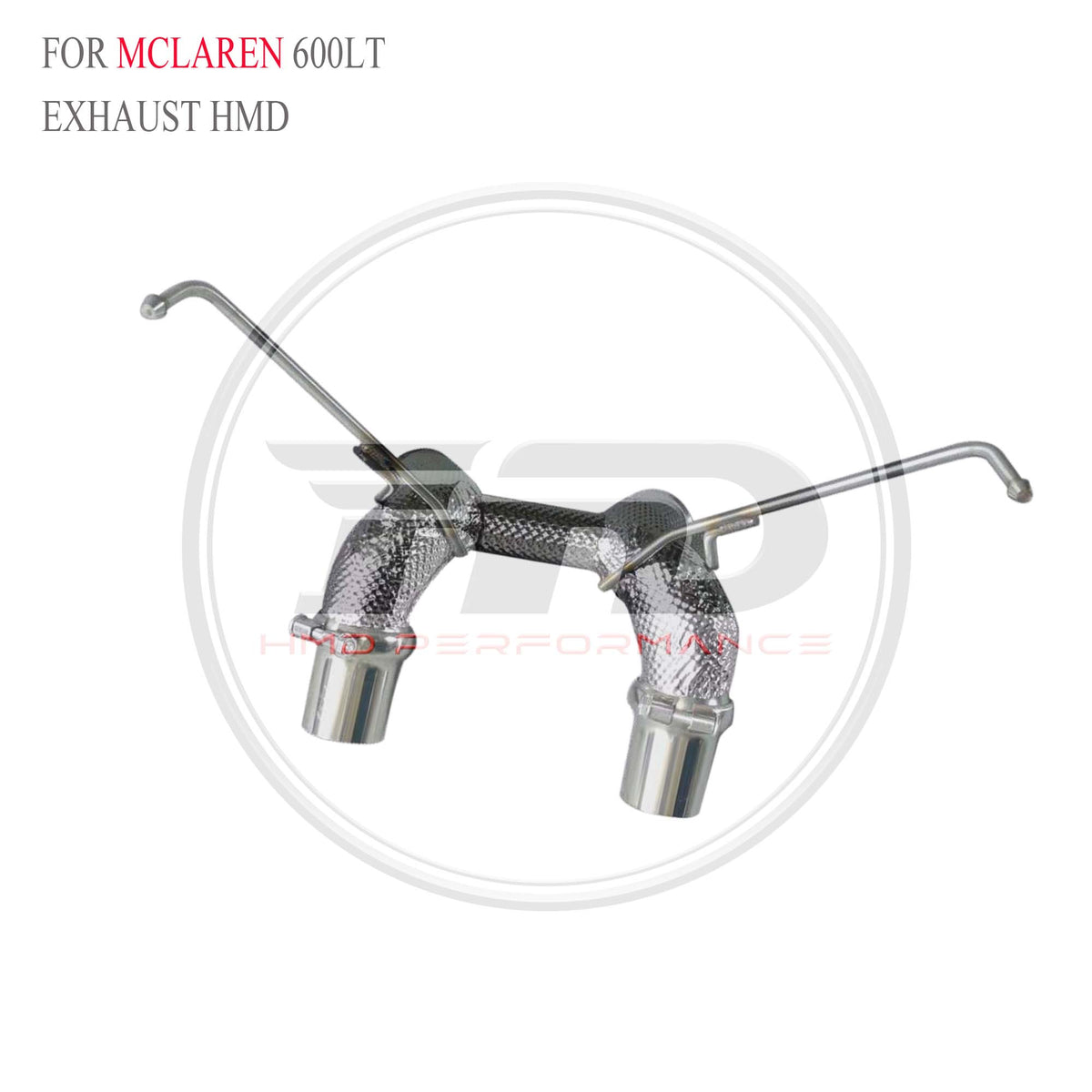 McLaren 600LT catback SUS304 Sport Exhaust System - 4