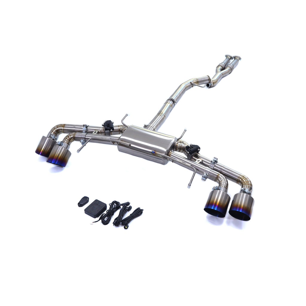 Nissan GT-R R35 Valved Catback Titanium Racing Grade Exhaust System - 1