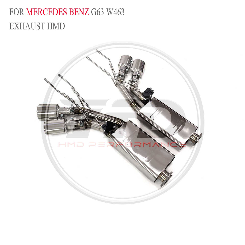 Mercedes-Benz G63 W463 catback Titanium Sport Exhaust System - 6