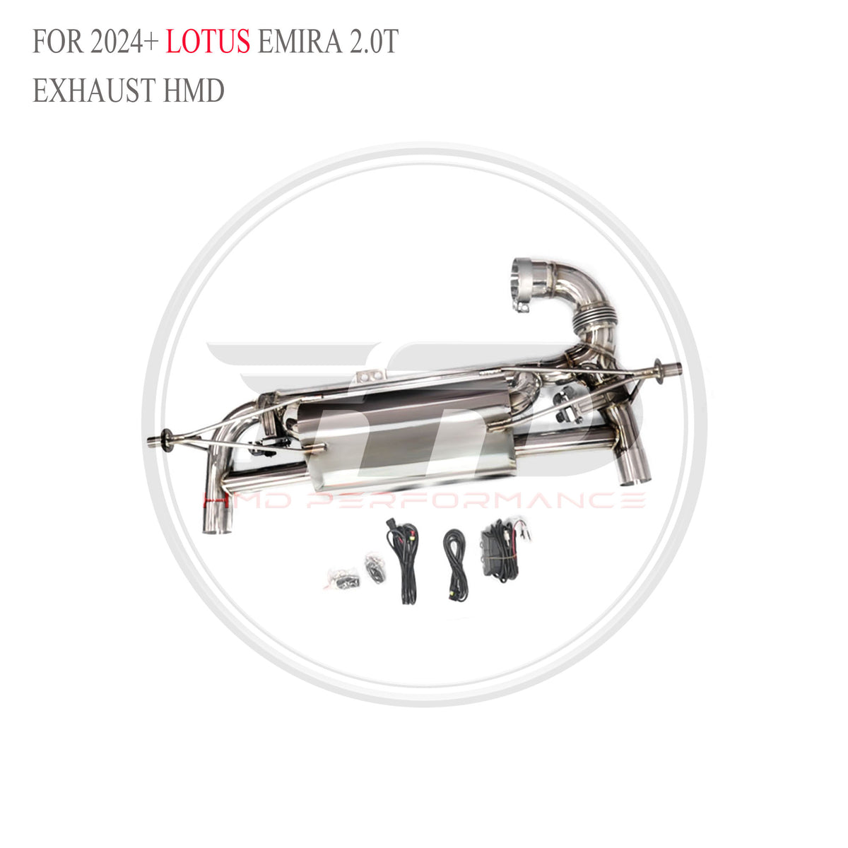 Lotus Emira 2.0T catback SUS304 Racing Grade Exhaust System - 4