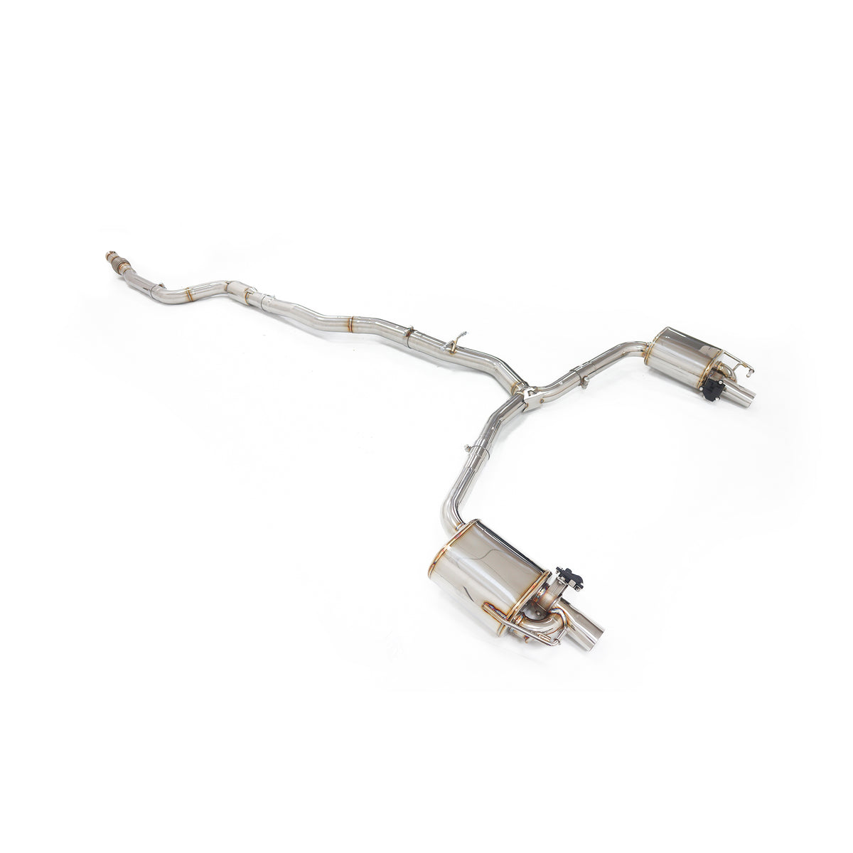 Mercedes-Benz C300 C200 C250 W205 2.0T Valved Catback SUS304 Racing Grade Exhaust System - 1